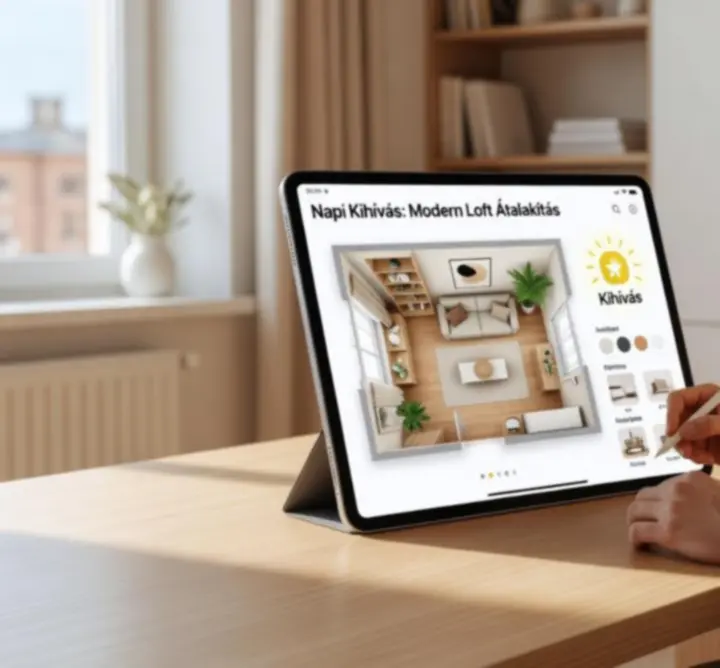 Napi design kihívások teljesítése a Design Home-ban