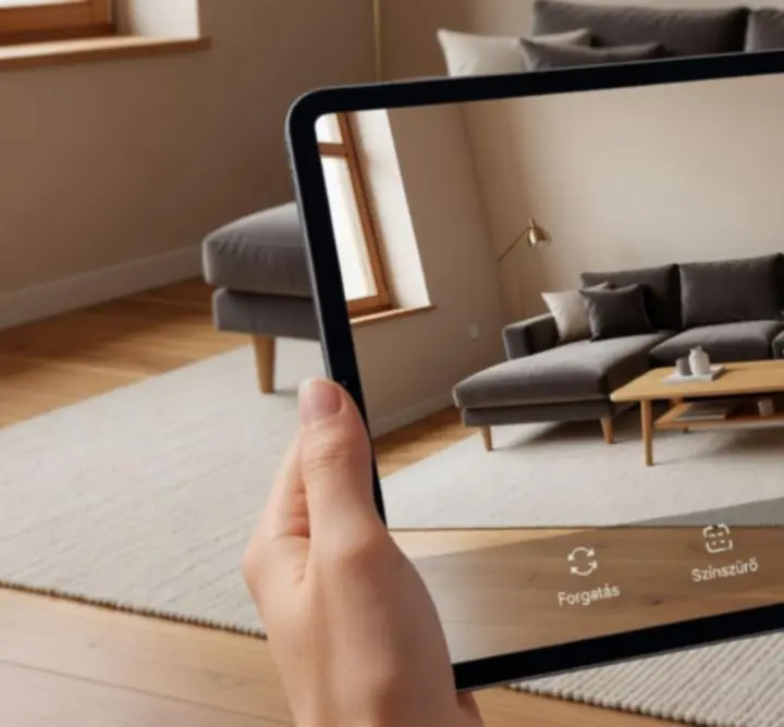 Kreatív tervezőeszközök felülete a Design Home mobiljátékban
